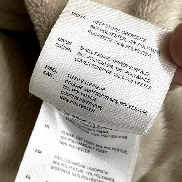 G.I.G.A. DX By Killtec Tan Beige Fleece Lined Jacket Coat 6 Utility - Picture 4 of 15